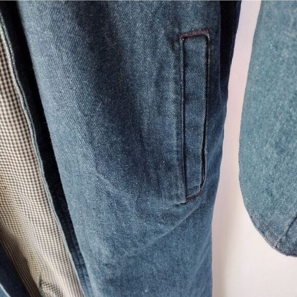Vintage Seattle Gear denim duster - Picture 2 of 11